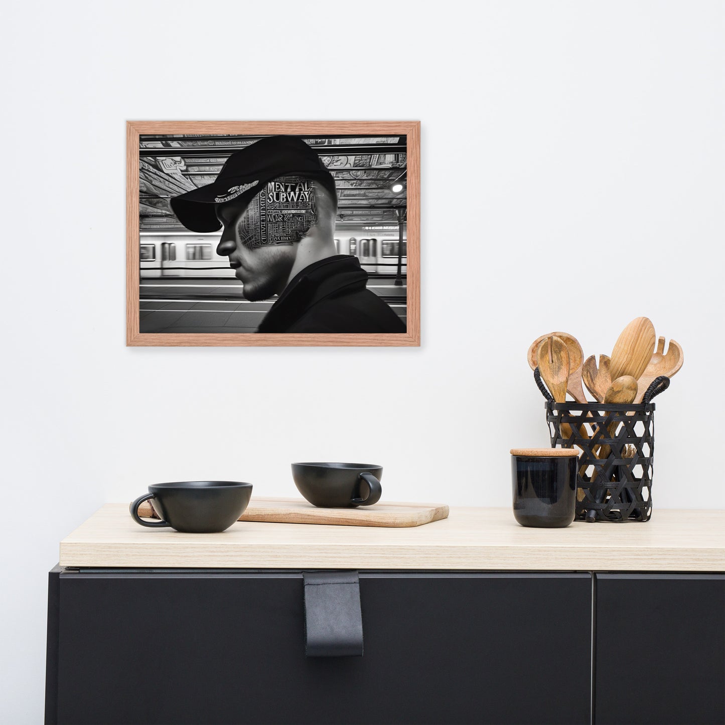 Navigating Resilience Framed poster