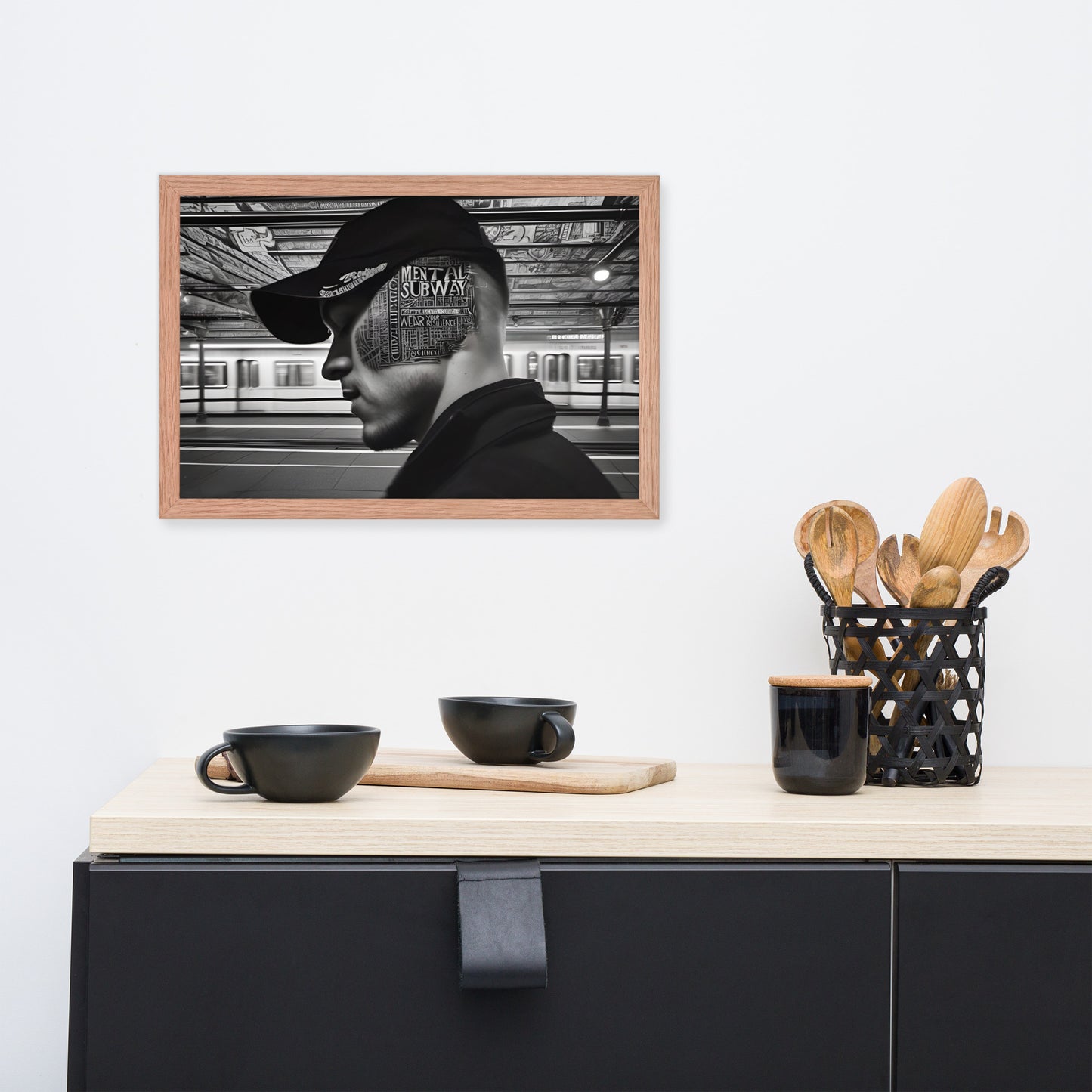 Navigating Resilience Framed poster