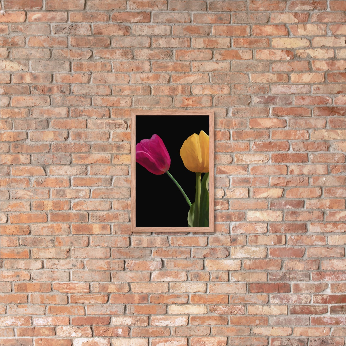 Jermita’s Tulips Framed poster