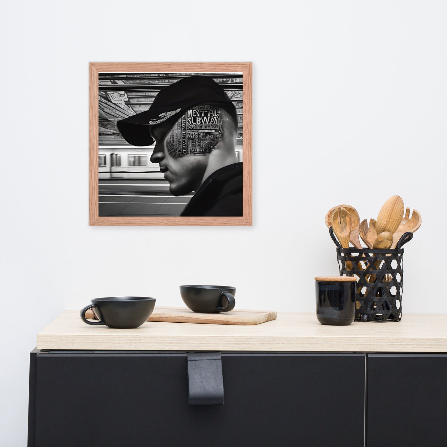 Navigating Resilience Framed poster