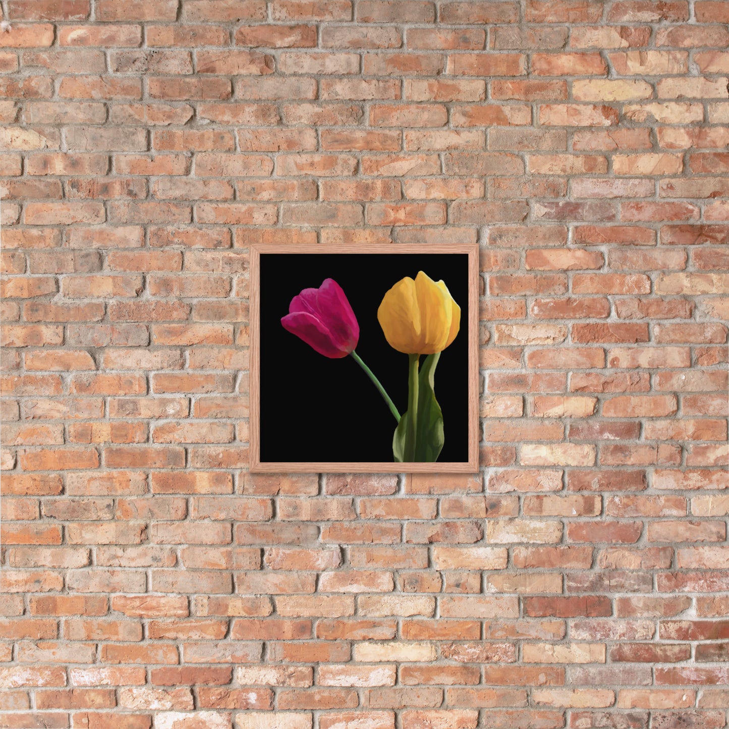 Jermita’s Tulips Framed poster