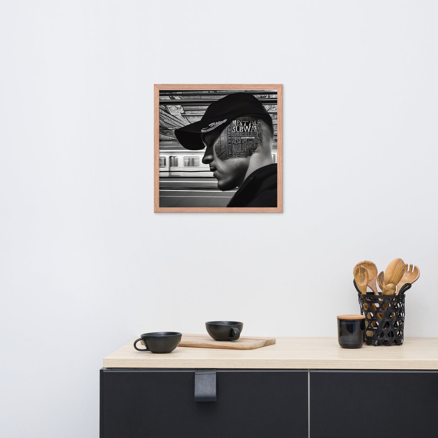 Navigating Resilience Framed poster