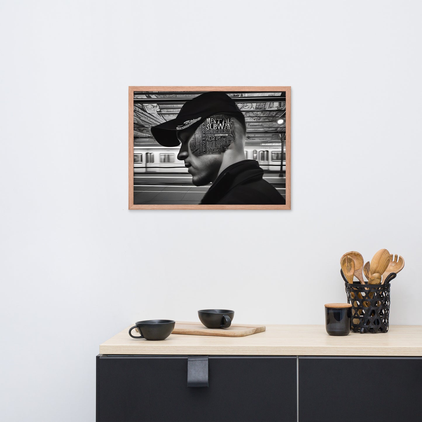 Navigating Resilience Framed poster