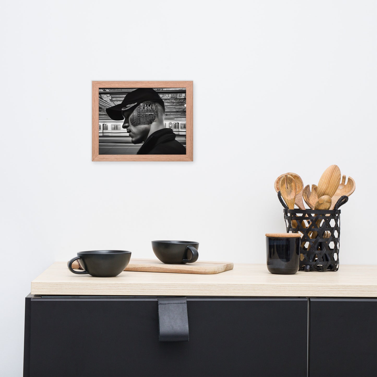 Navigating Resilience Framed poster