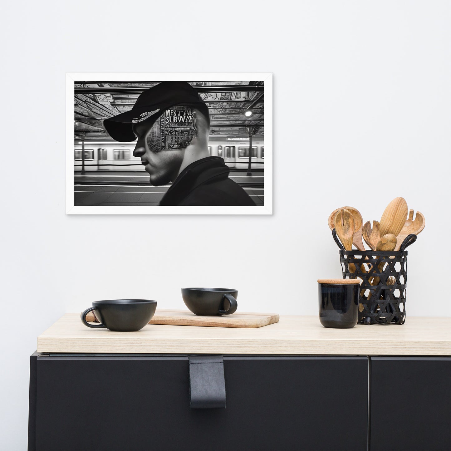 Navigating Resilience Framed poster