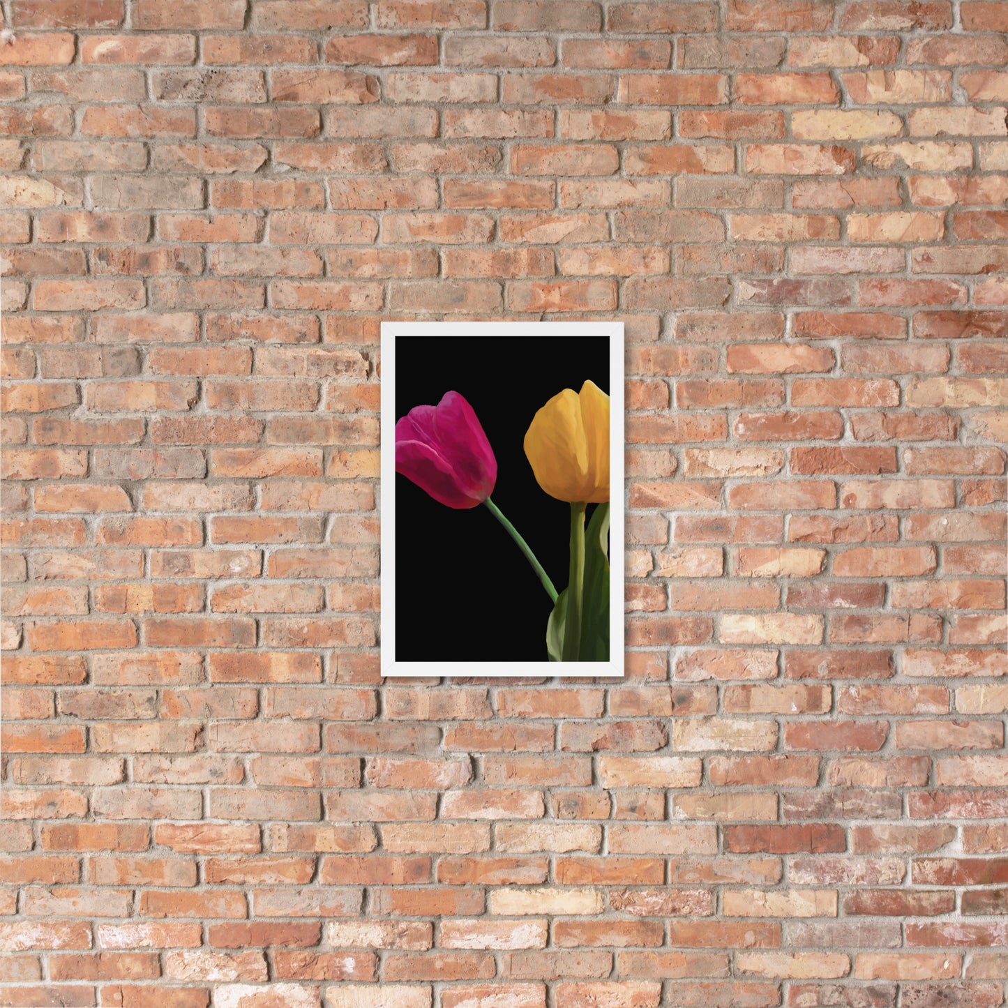 Jermita’s Tulips Framed poster