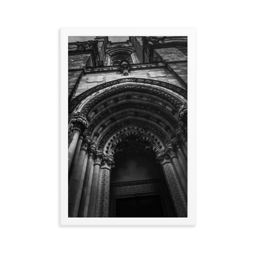 Divine Details, St John The Divine Framed poster