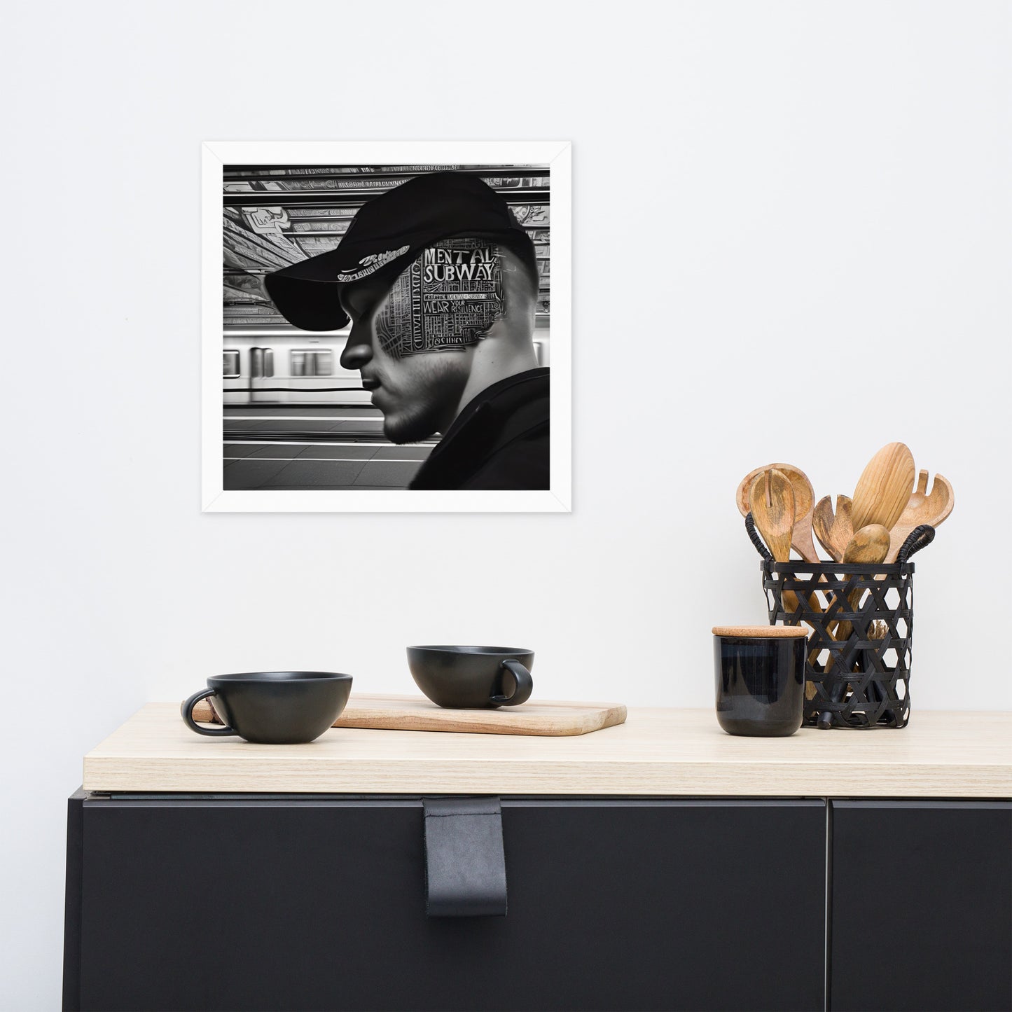 Navigating Resilience Framed poster