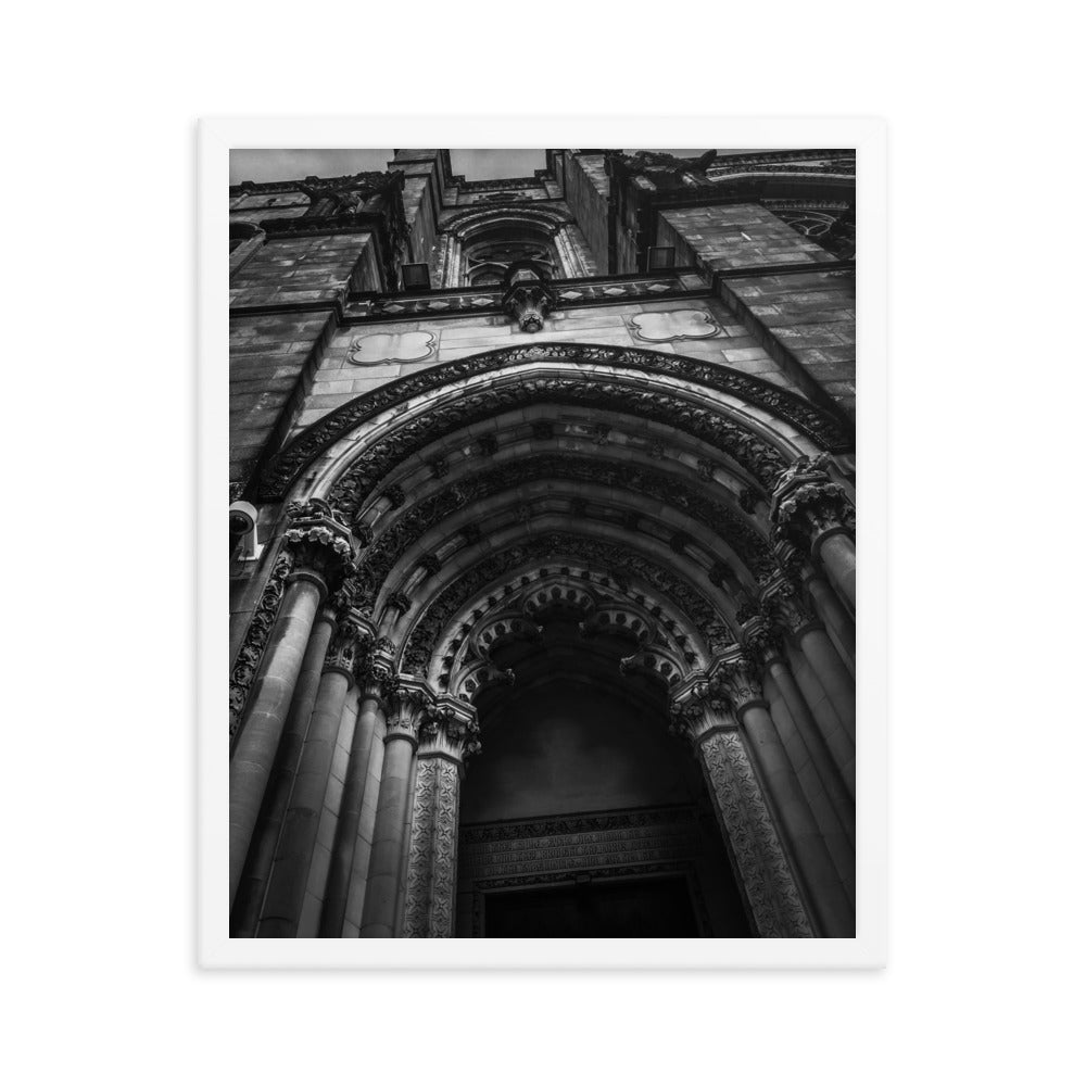 Divine Details, St John The Divine Framed poster