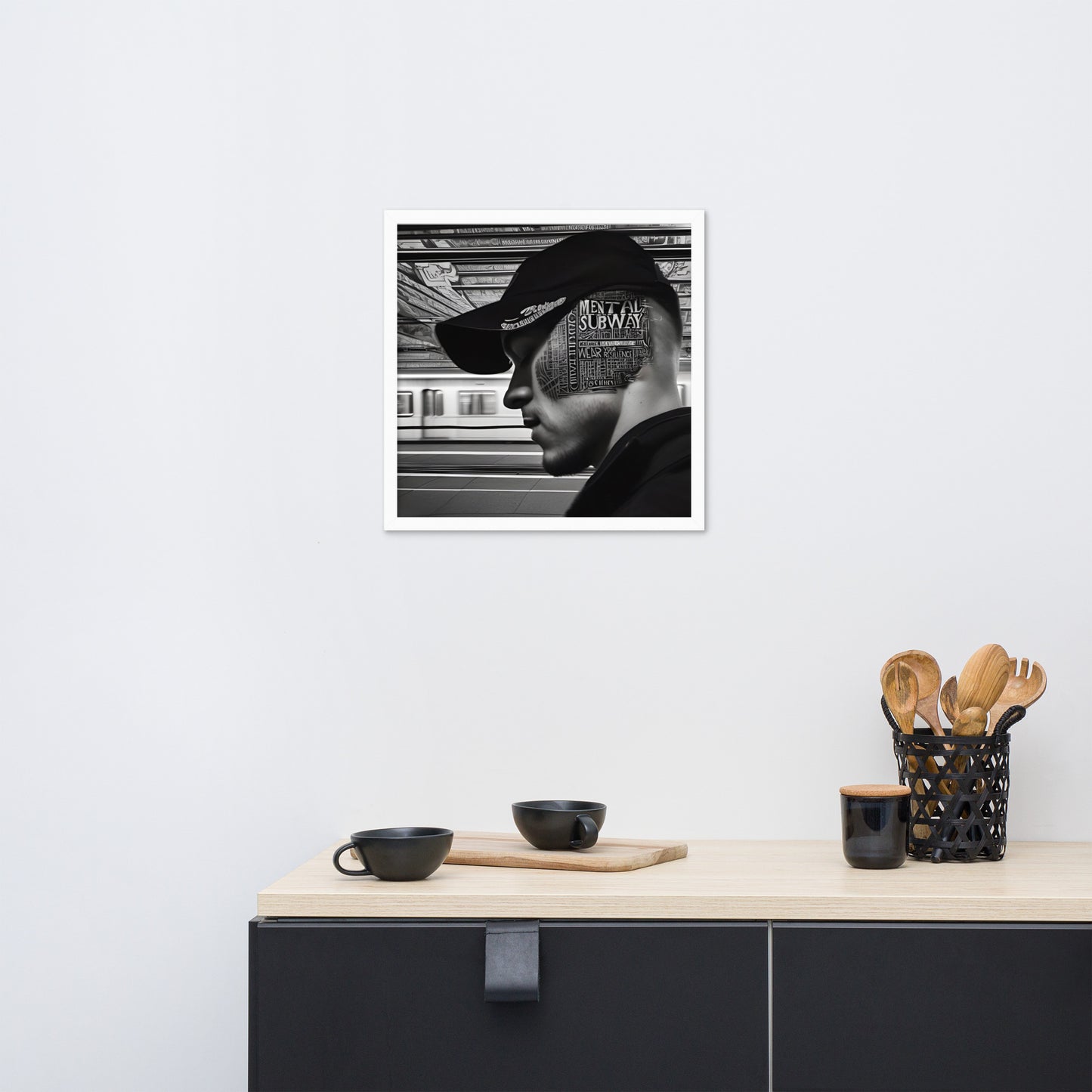 Navigating Resilience Framed poster