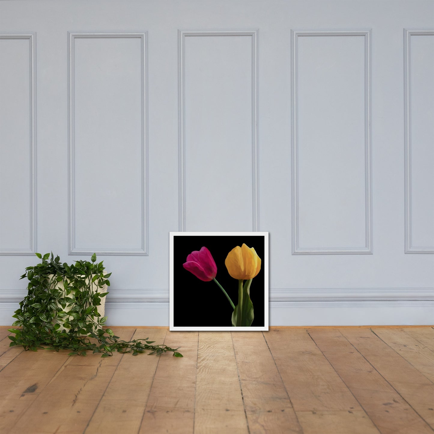 Jermita’s Tulips Framed poster