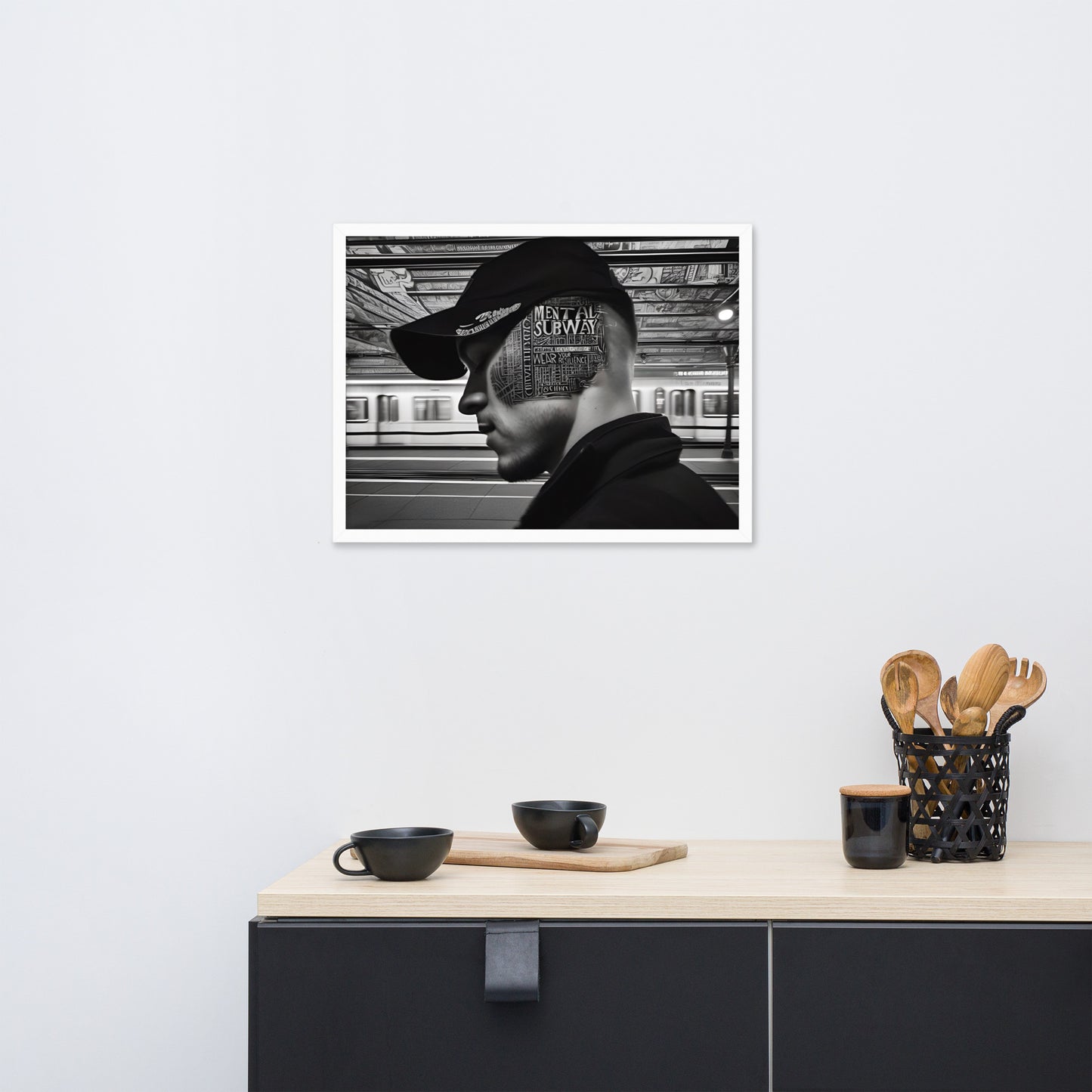 Navigating Resilience Framed poster