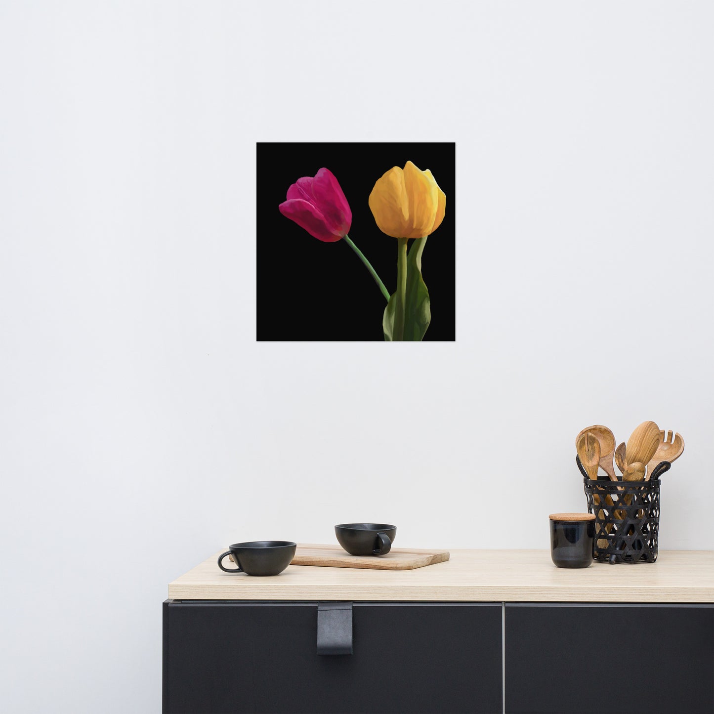 Jermita’s Tulips Poster