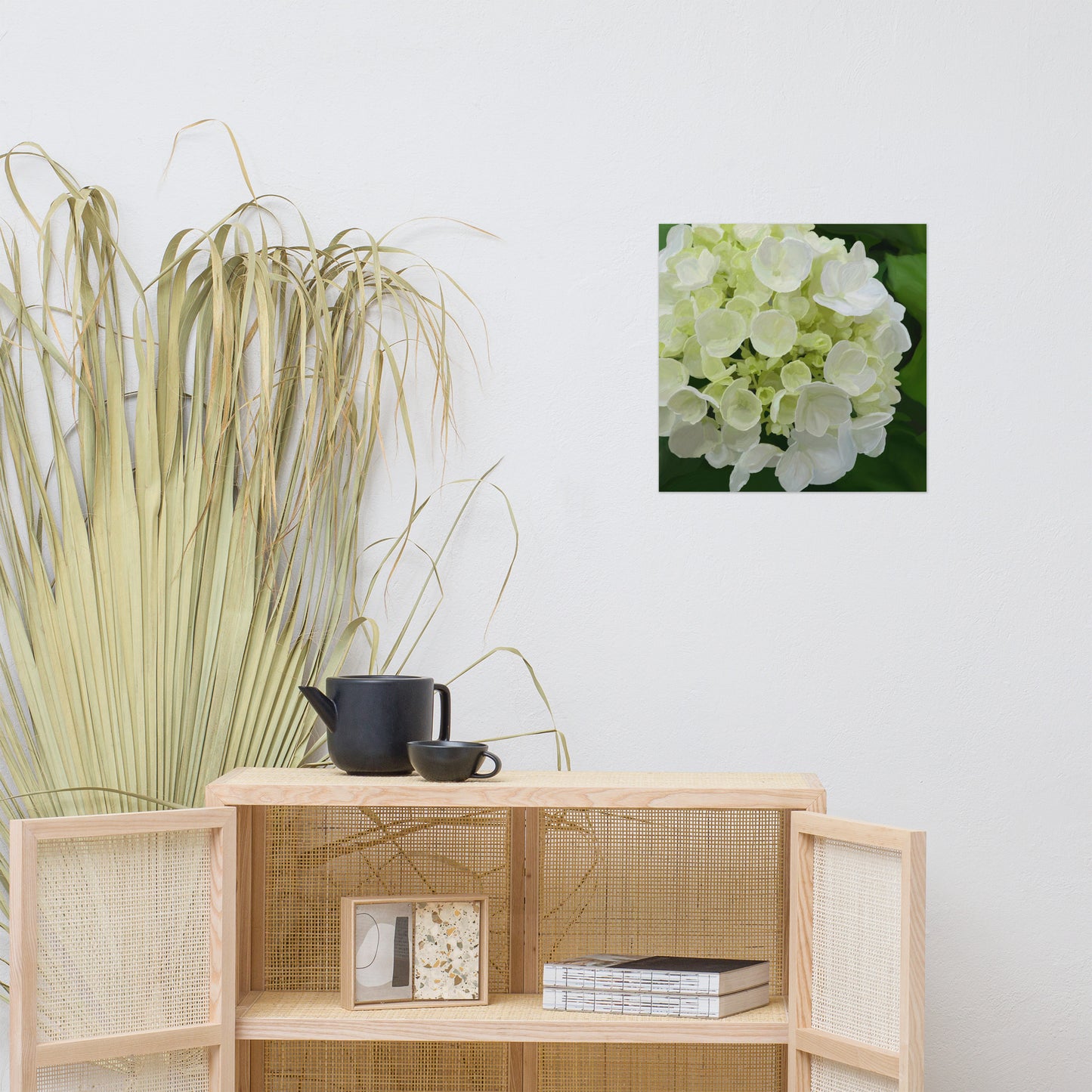 Jose’s White Hydrangea Poster