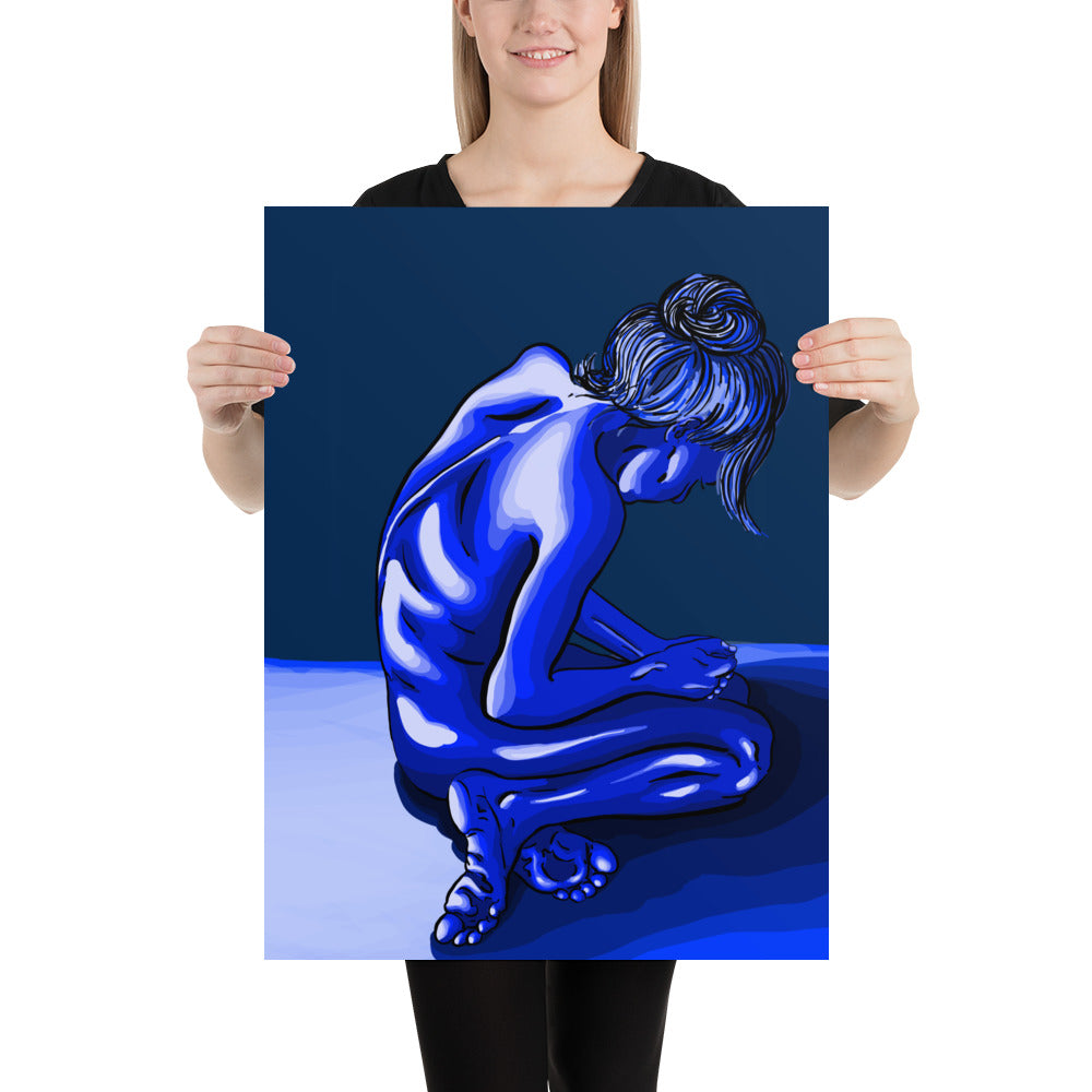 Grief In Blue Poster