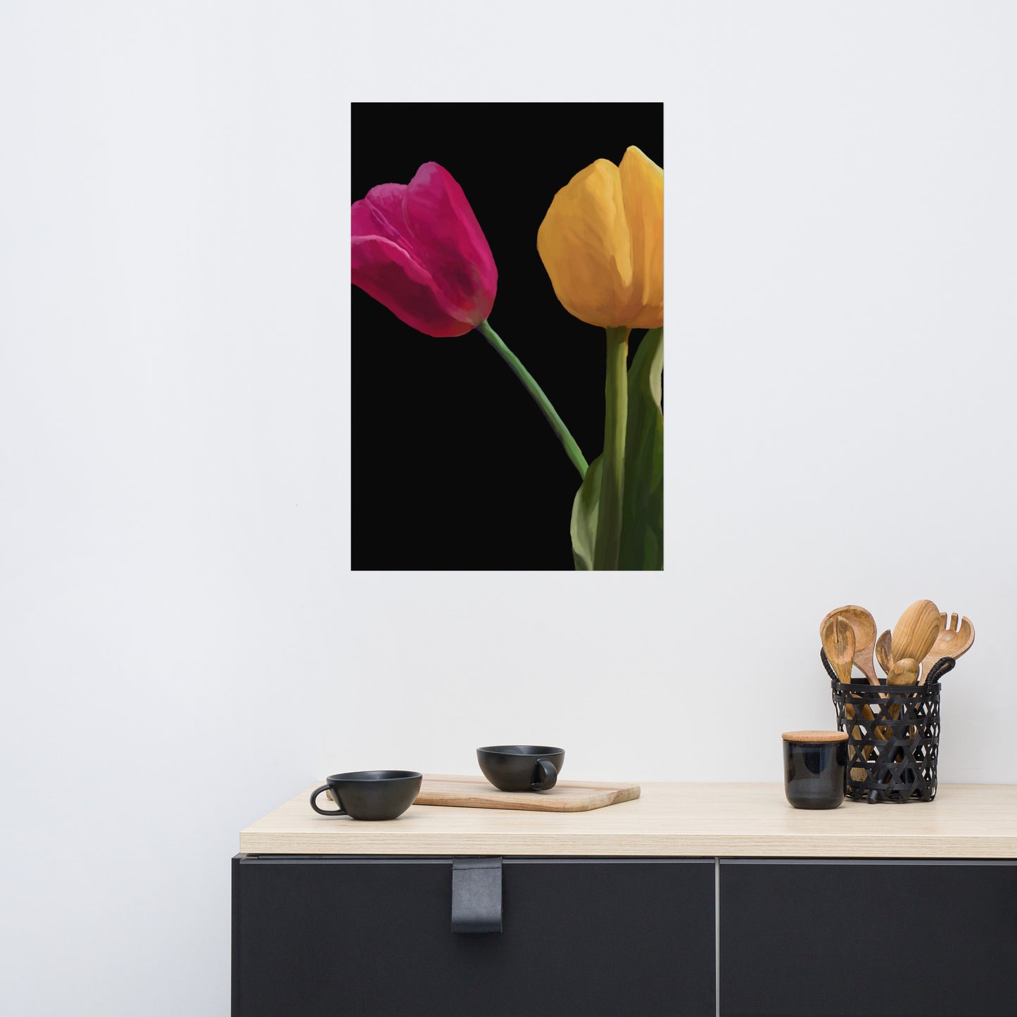 Jermita’s Tulips Poster