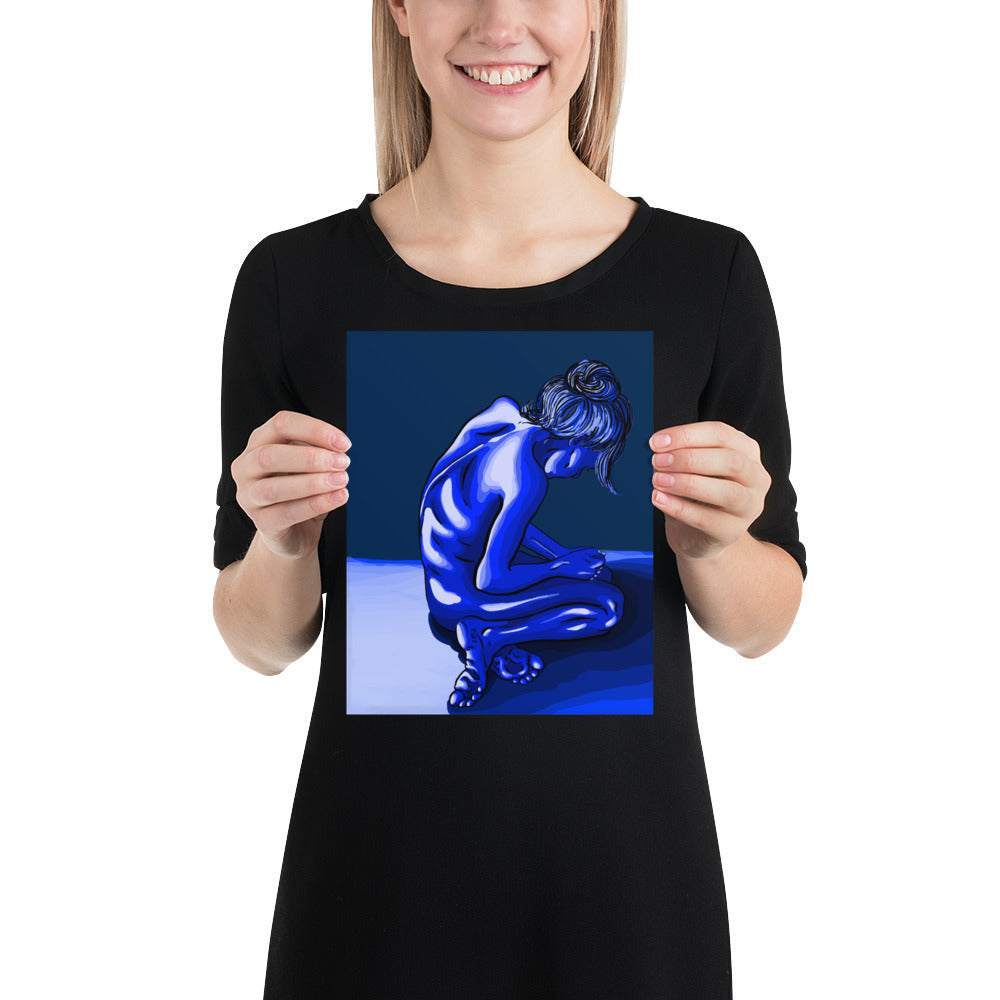 Grief In Blue Poster