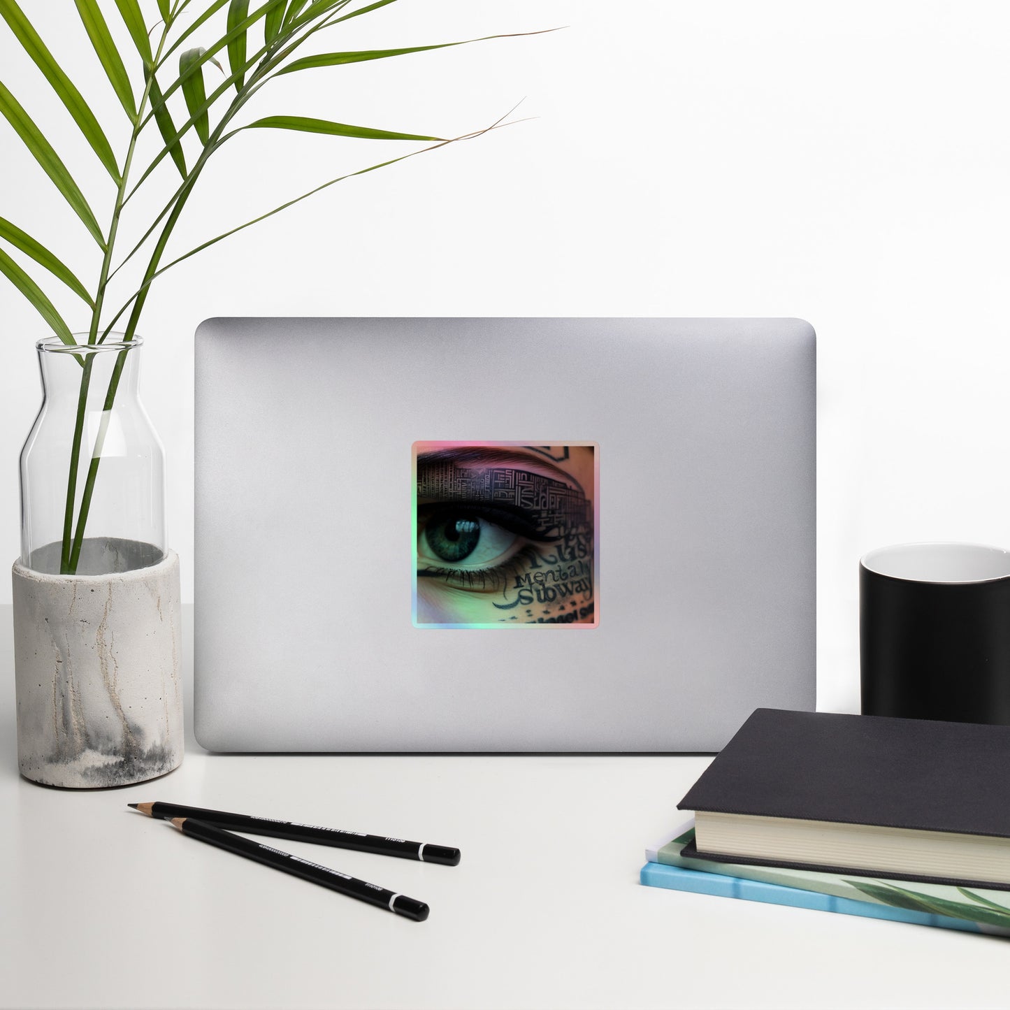 Forward Gaze Holographic stickers