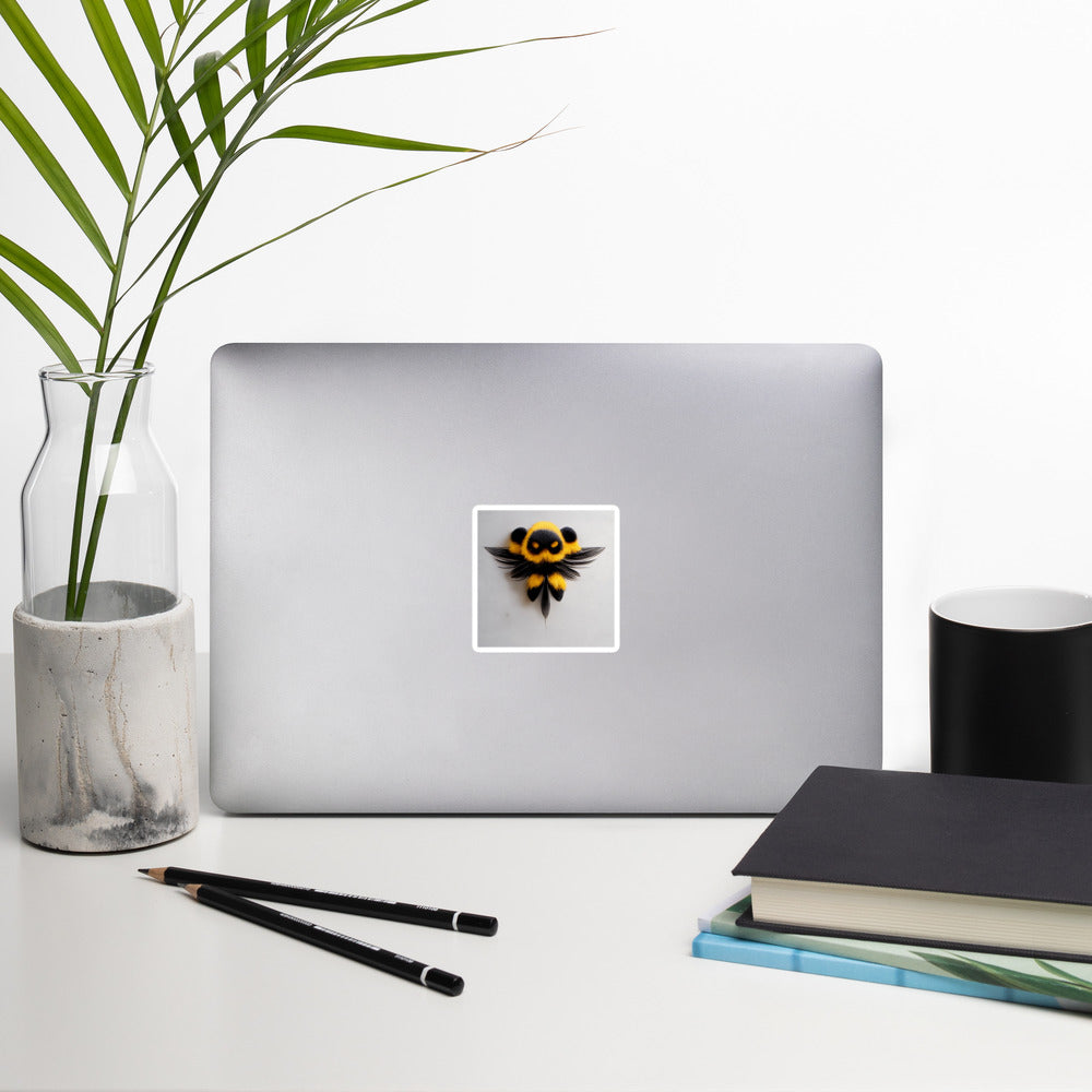 Bee-Bear Bandit Bubble-free stickers