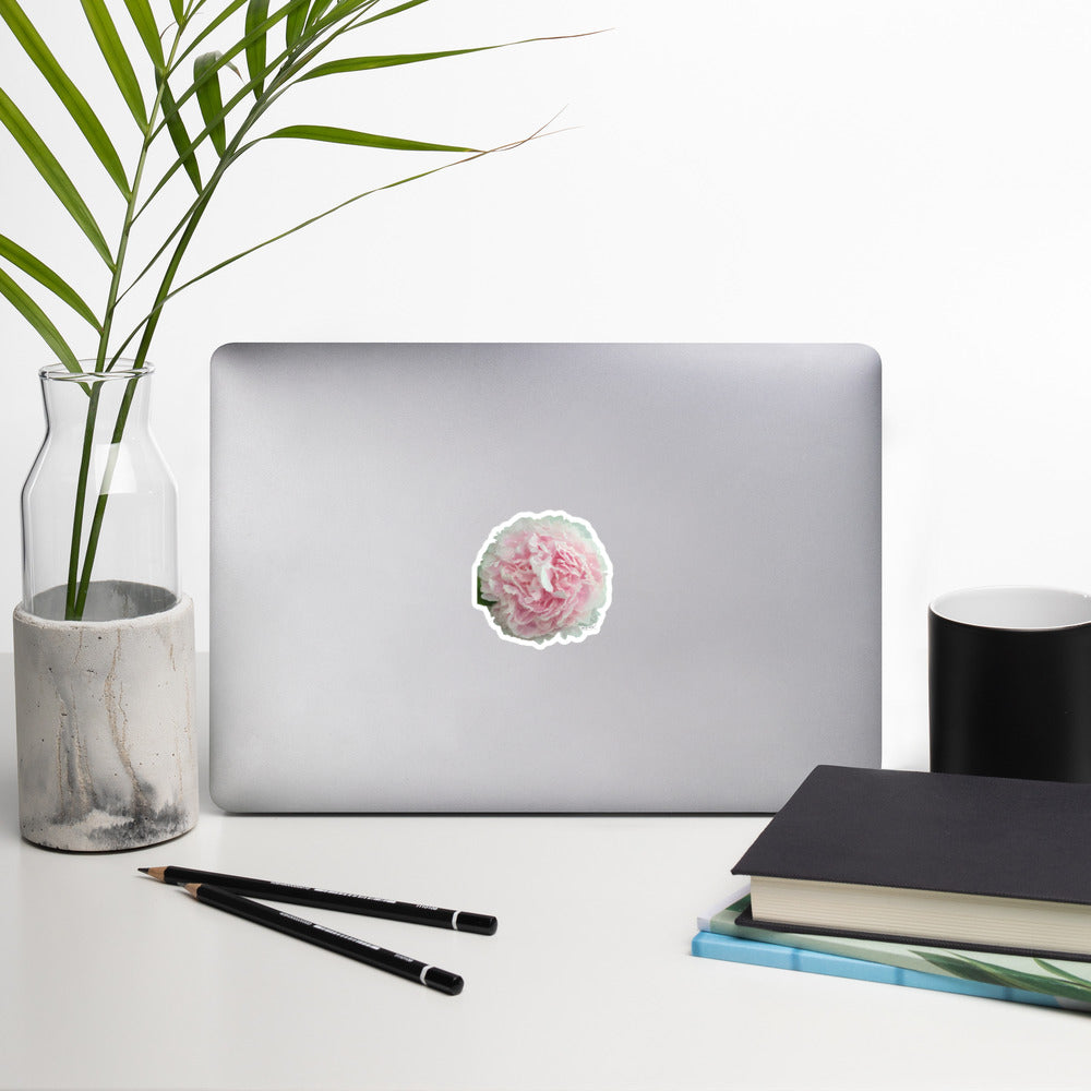 Cloey’s Peony Bubble-free stickers