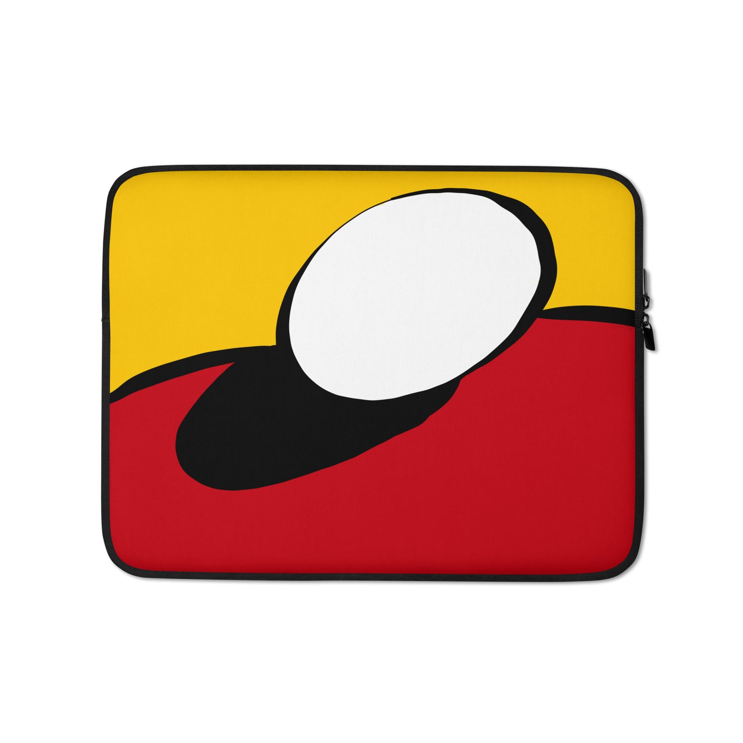 Crimson and Yellow Incubation Laptop Sleeve