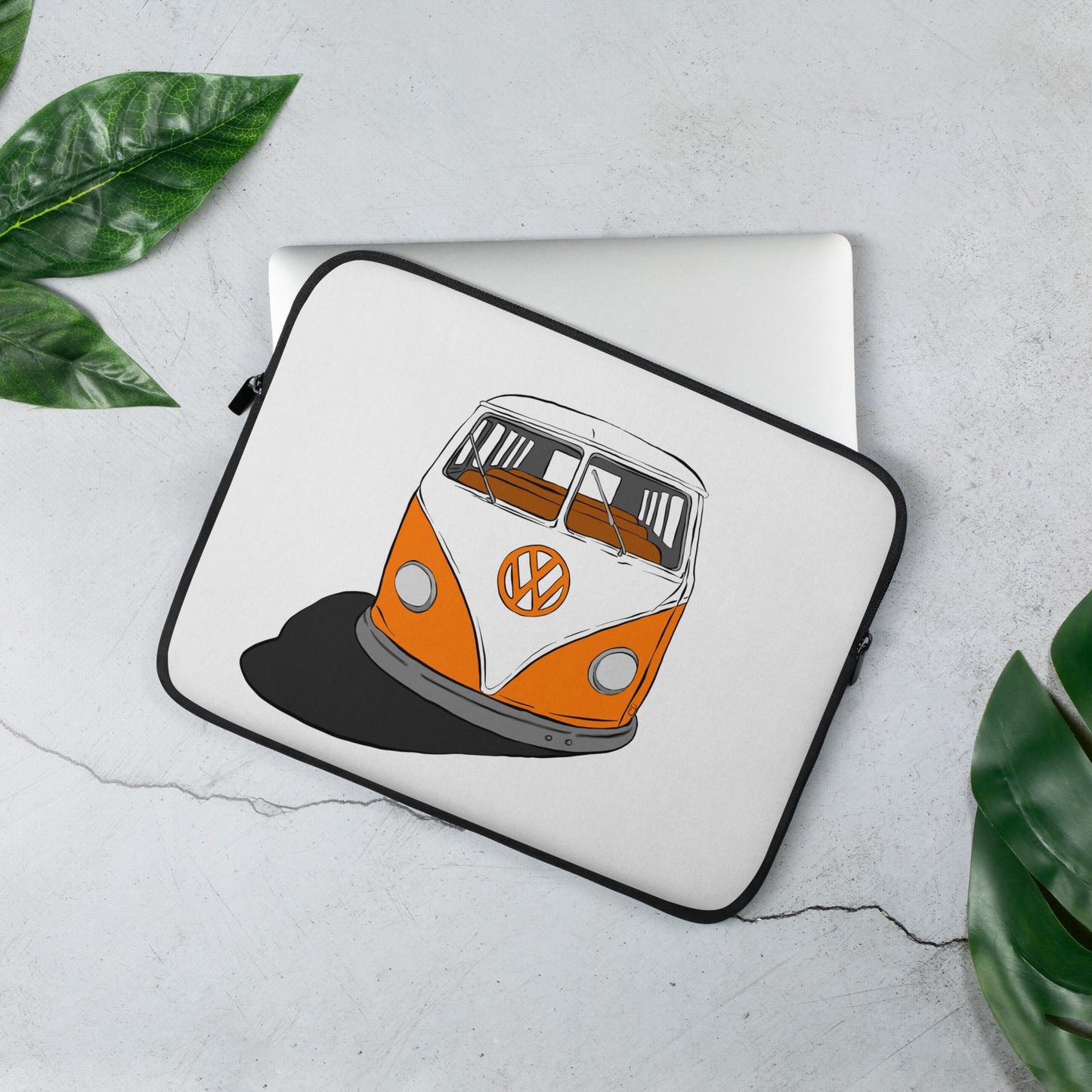 Orange VW Van Laptop Sleeve