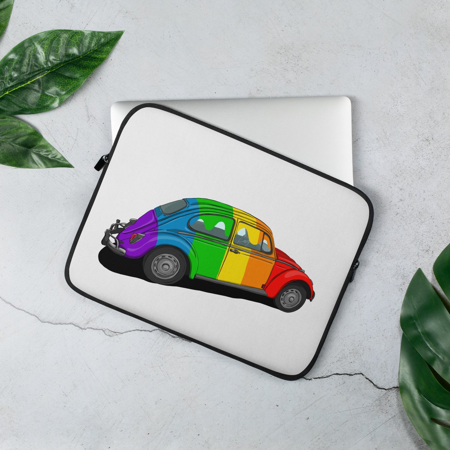 Rainbow Pride Bug Laptop Sleeve