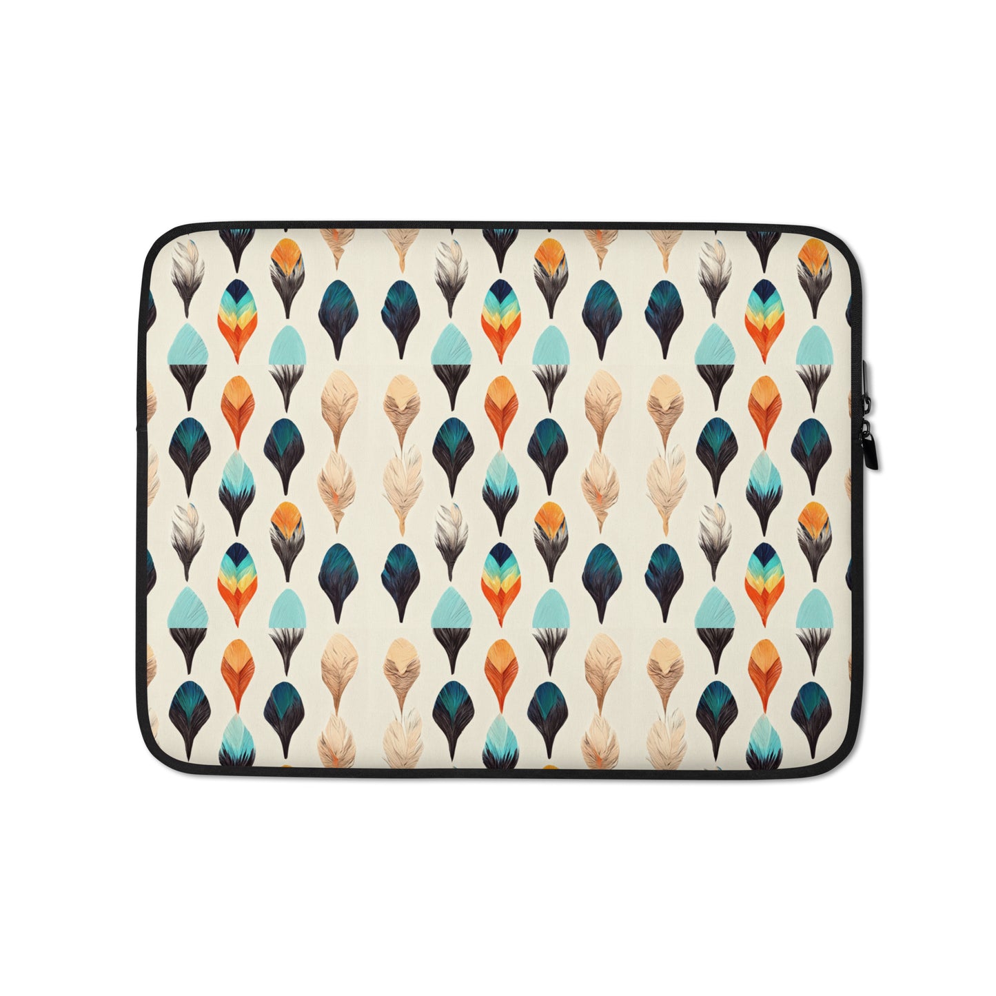 Colorful Plumes Laptop Sleeve