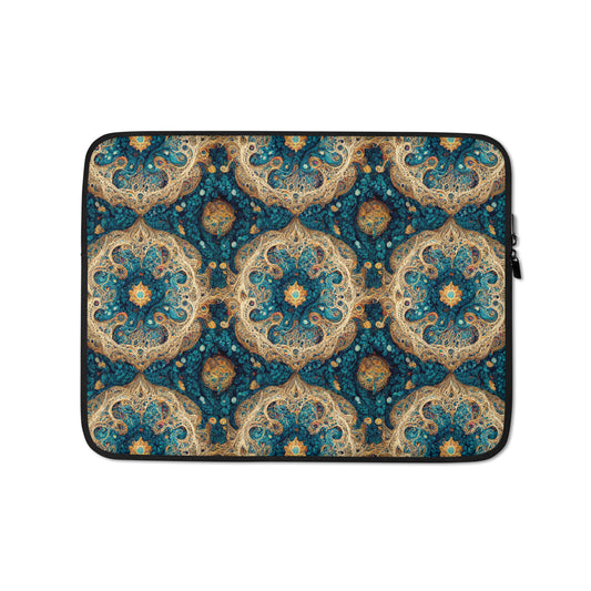 Gilded DNA Laptop Sleeve