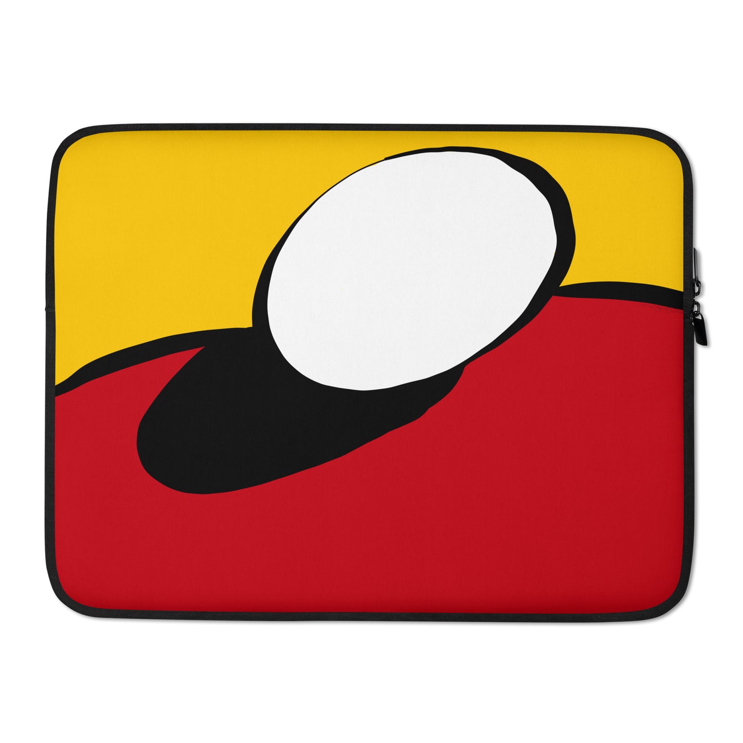 Crimson and Yellow Incubation Laptop Sleeve