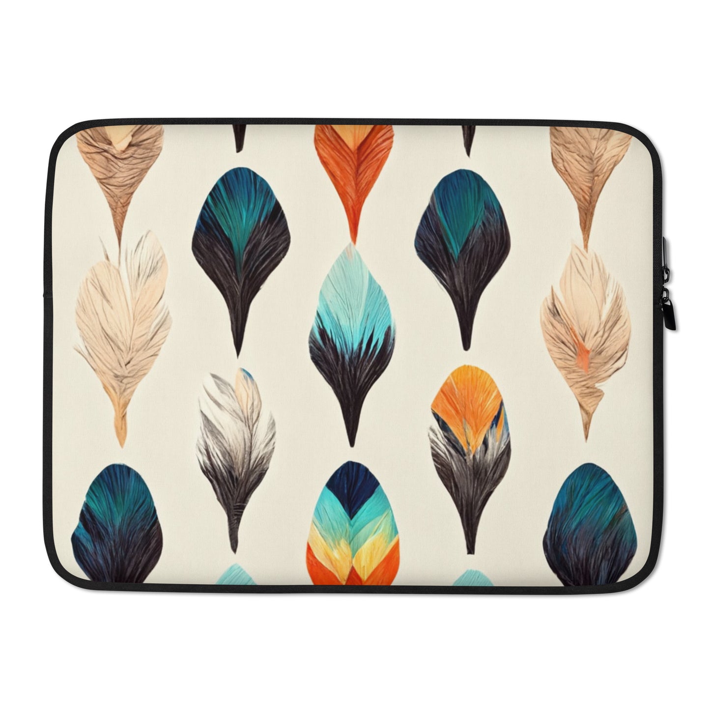 Colorful Plumes Laptop Sleeve