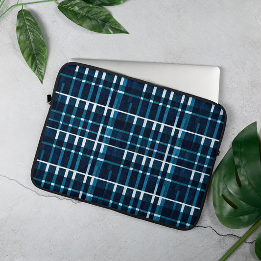 Royal Blue Scottish Heritage Laptop Sleeve