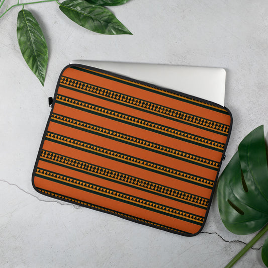 Timbuktu Tangerine Tapestry Laptop Sleeve