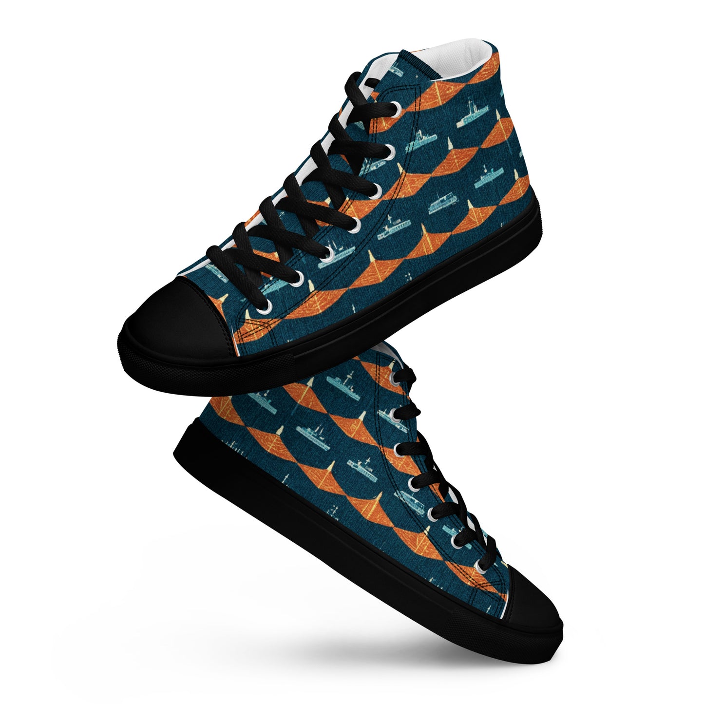 Mariners Melody Men’s high top canvas shoes