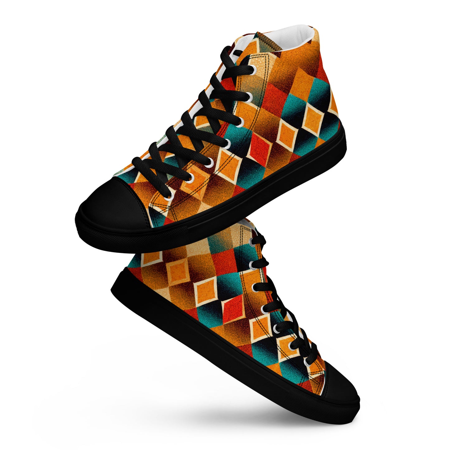 Elemental Weave Men’s high top canvas shoes