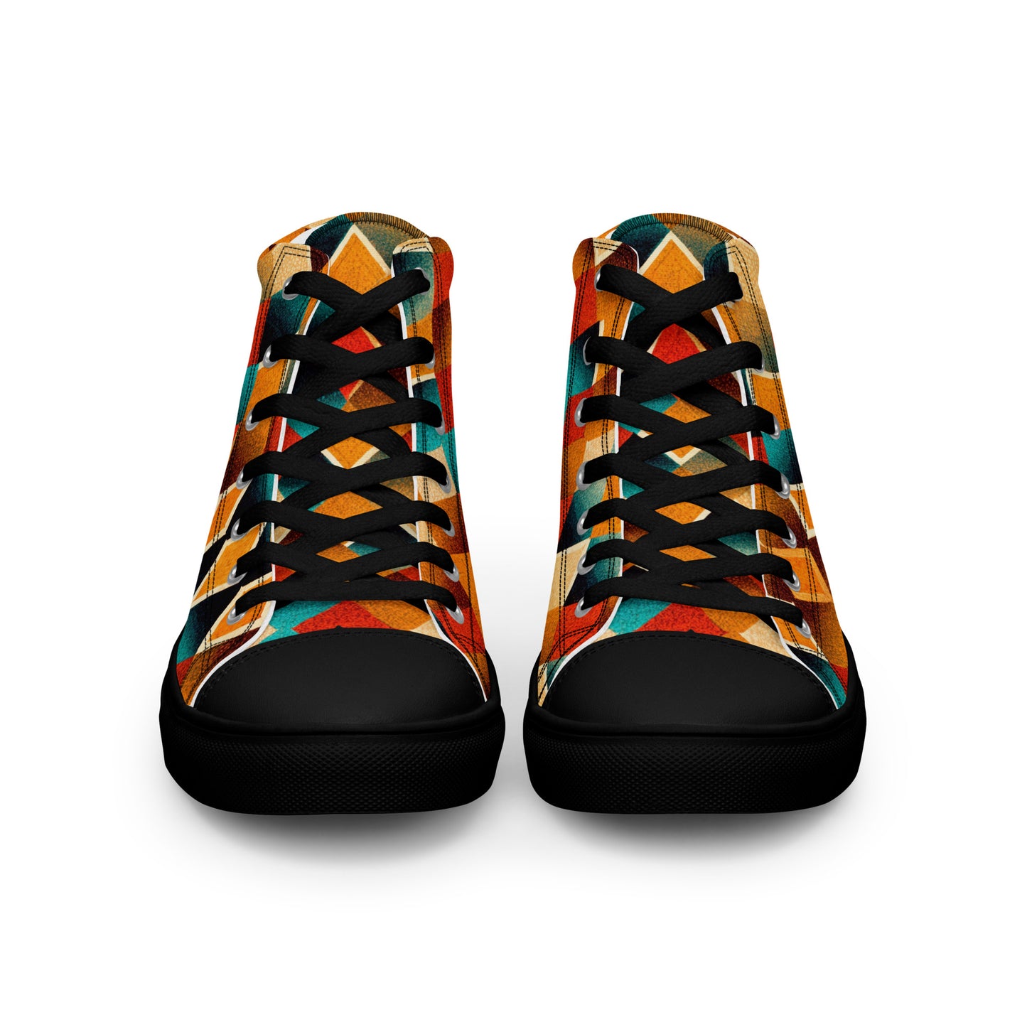 Elemental Weave Men’s high top canvas shoes