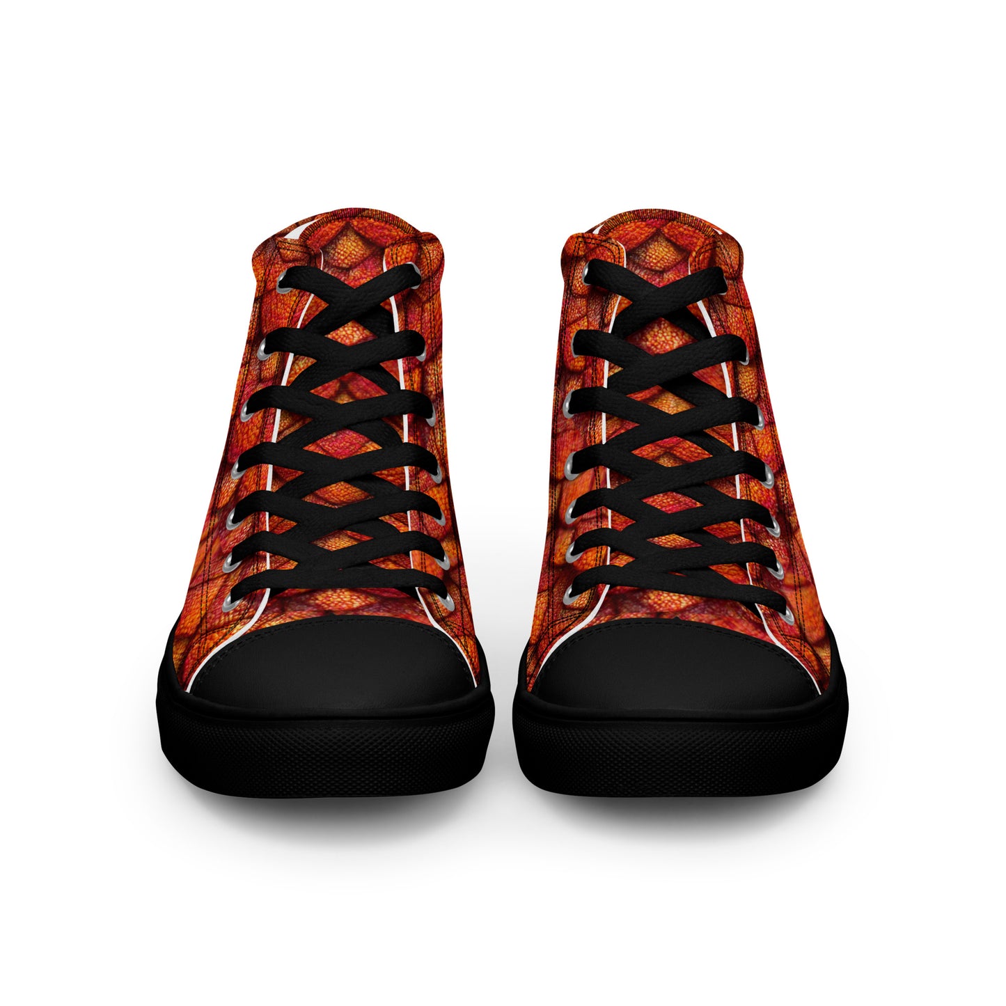 Kurtalor, the Infernal Sentinel of Joy and Peace Men’s high top canvas shoes