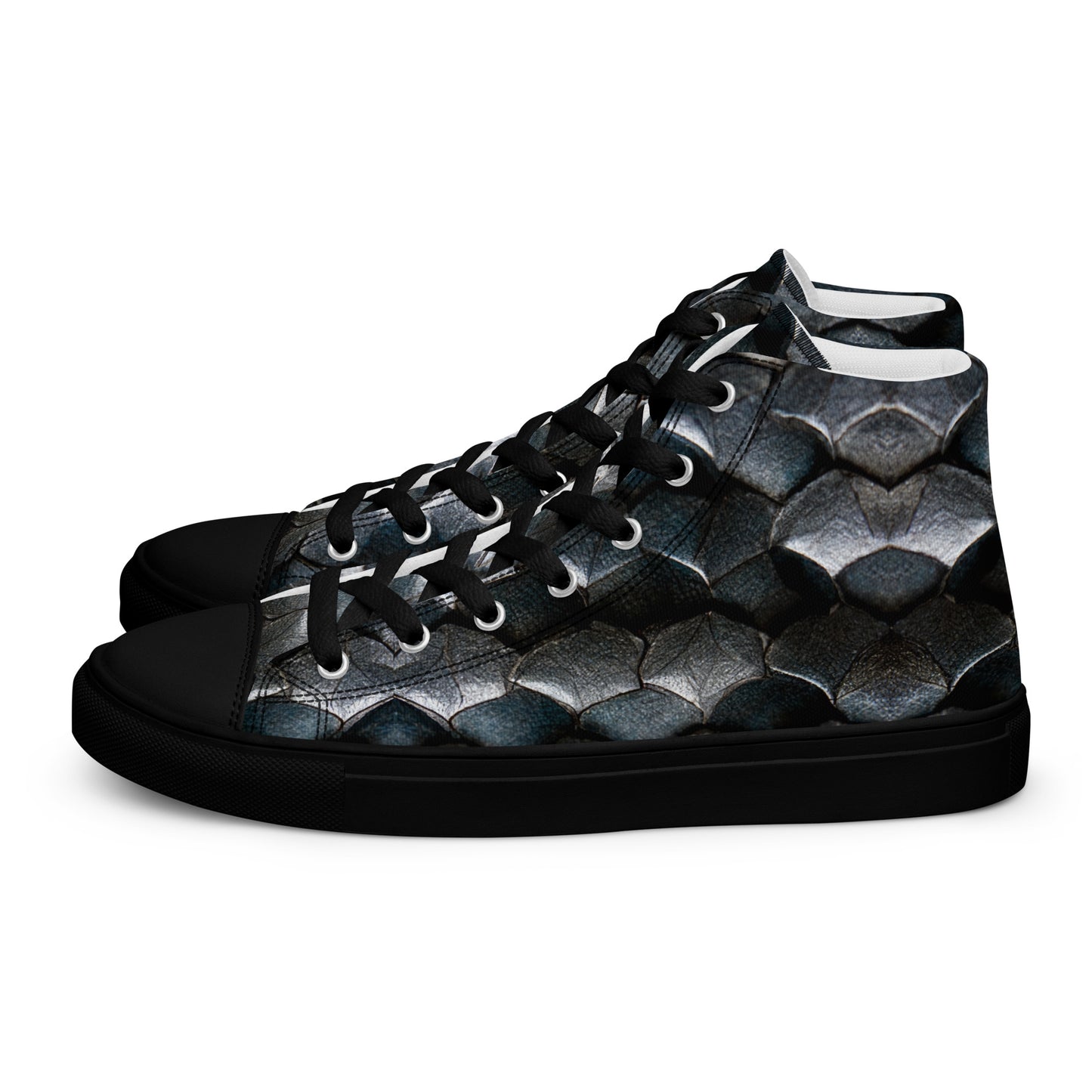 Josephus, the Ironclad Guardian Men’s high top canvas shoes