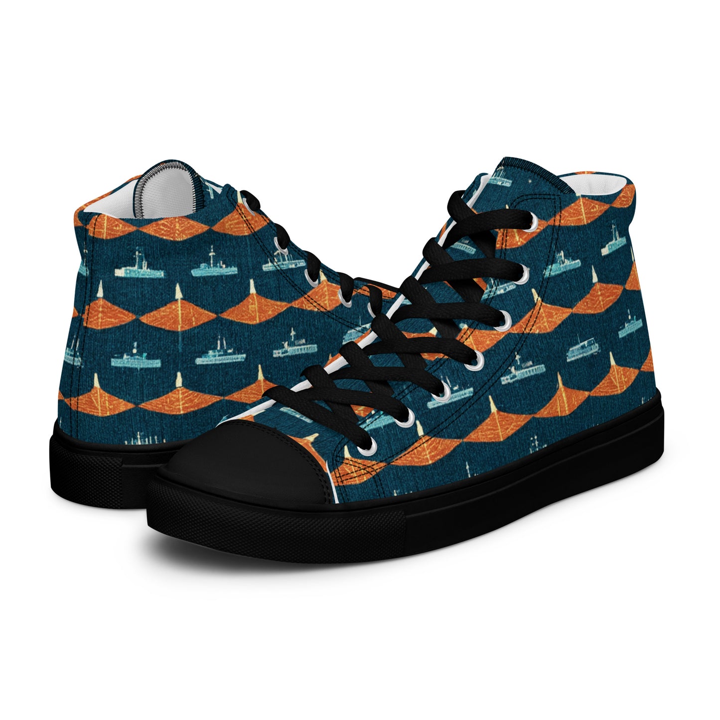 Mariners Melody Men’s high top canvas shoes