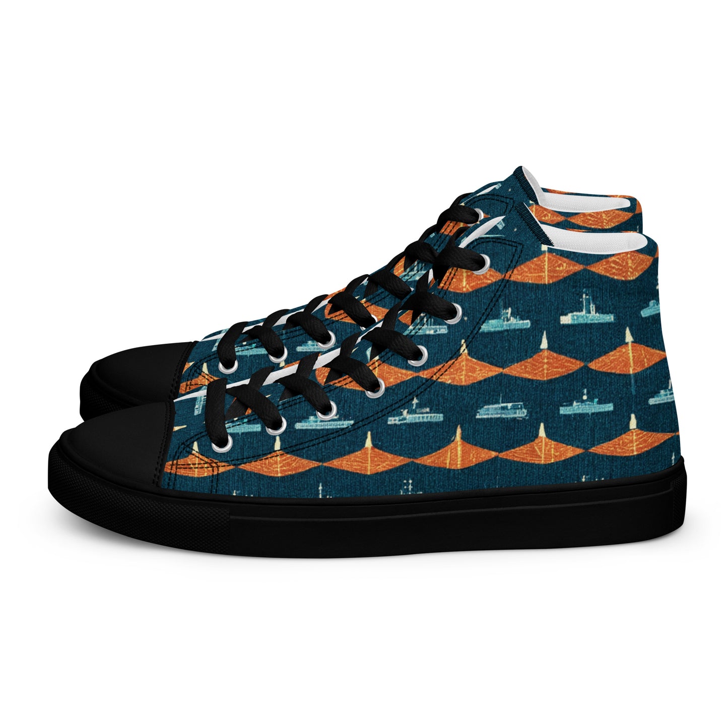 Mariners Melody Men’s high top canvas shoes