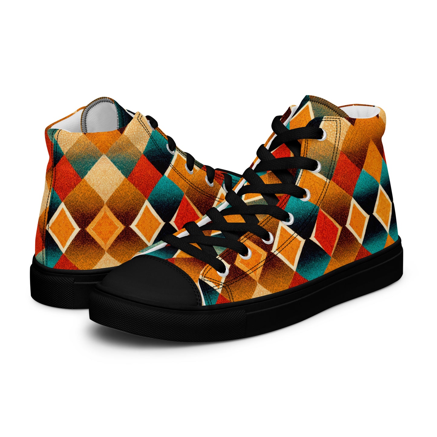 Elemental Weave Men’s high top canvas shoes