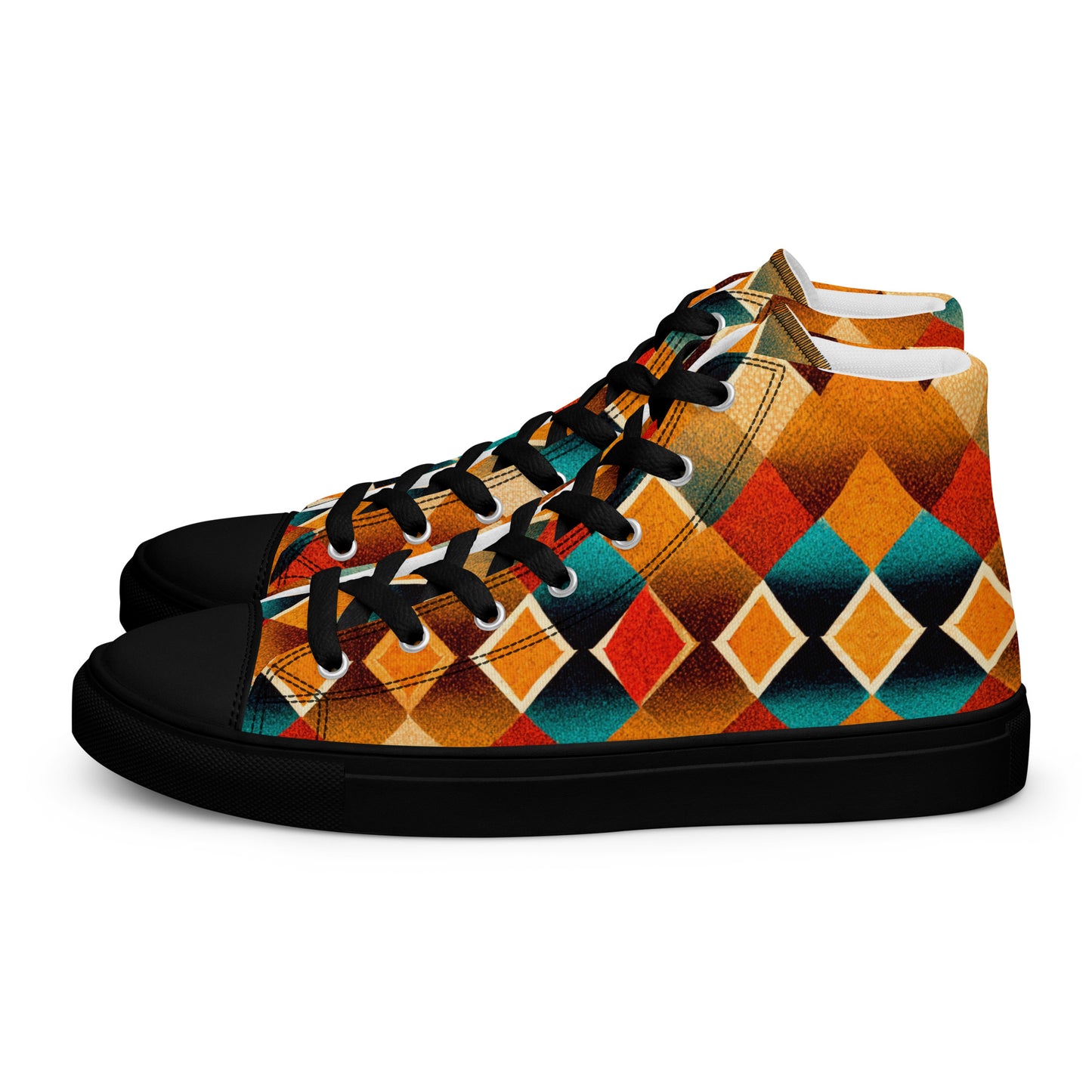 Elemental Weave Men’s high top canvas shoes