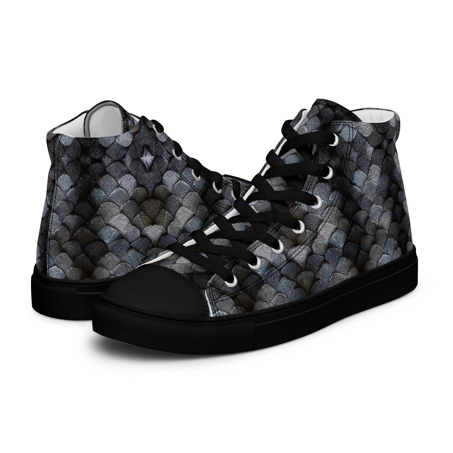 Elvisscar, the Authentic Sentinel Men’s high top canvas shoes