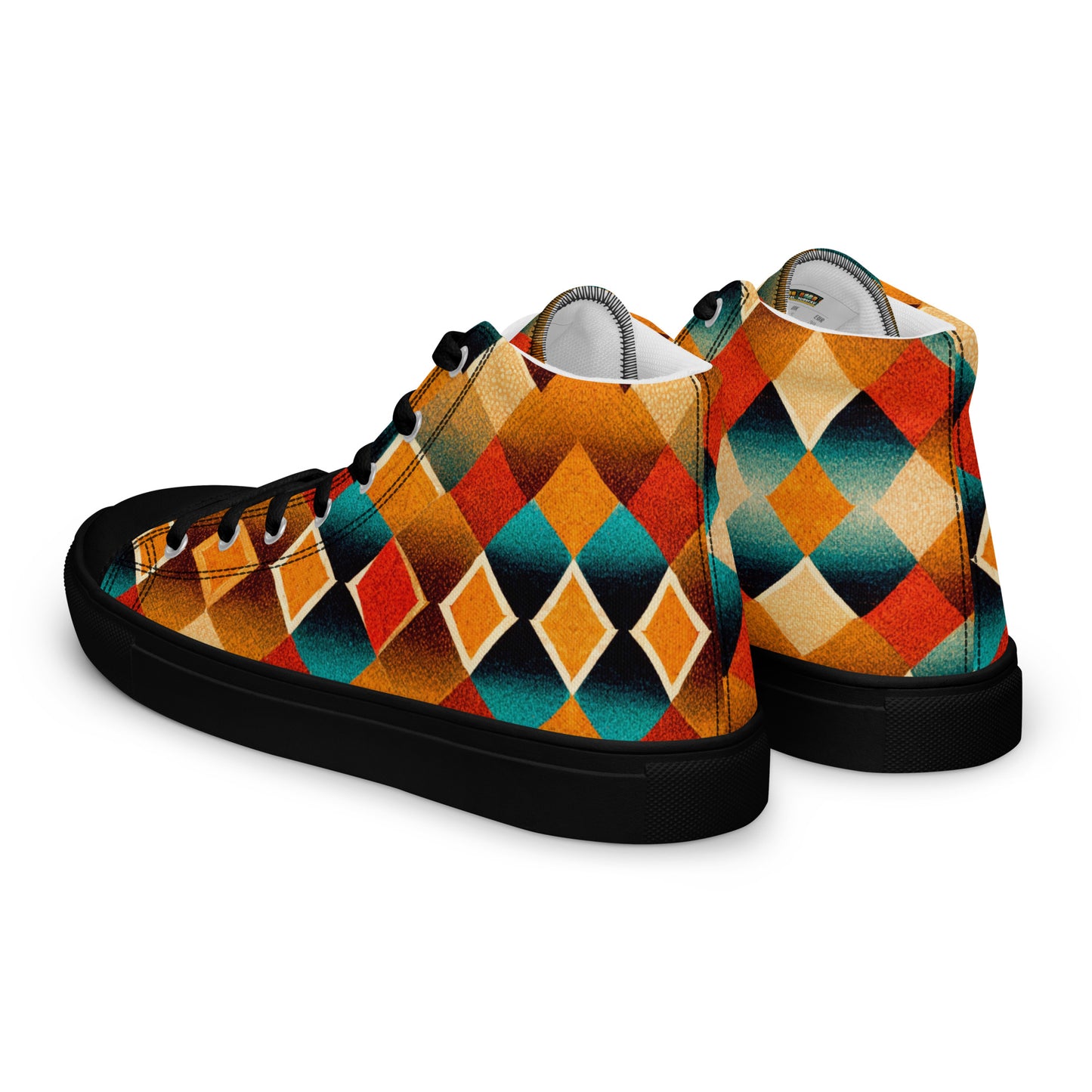 Elemental Weave Men’s high top canvas shoes