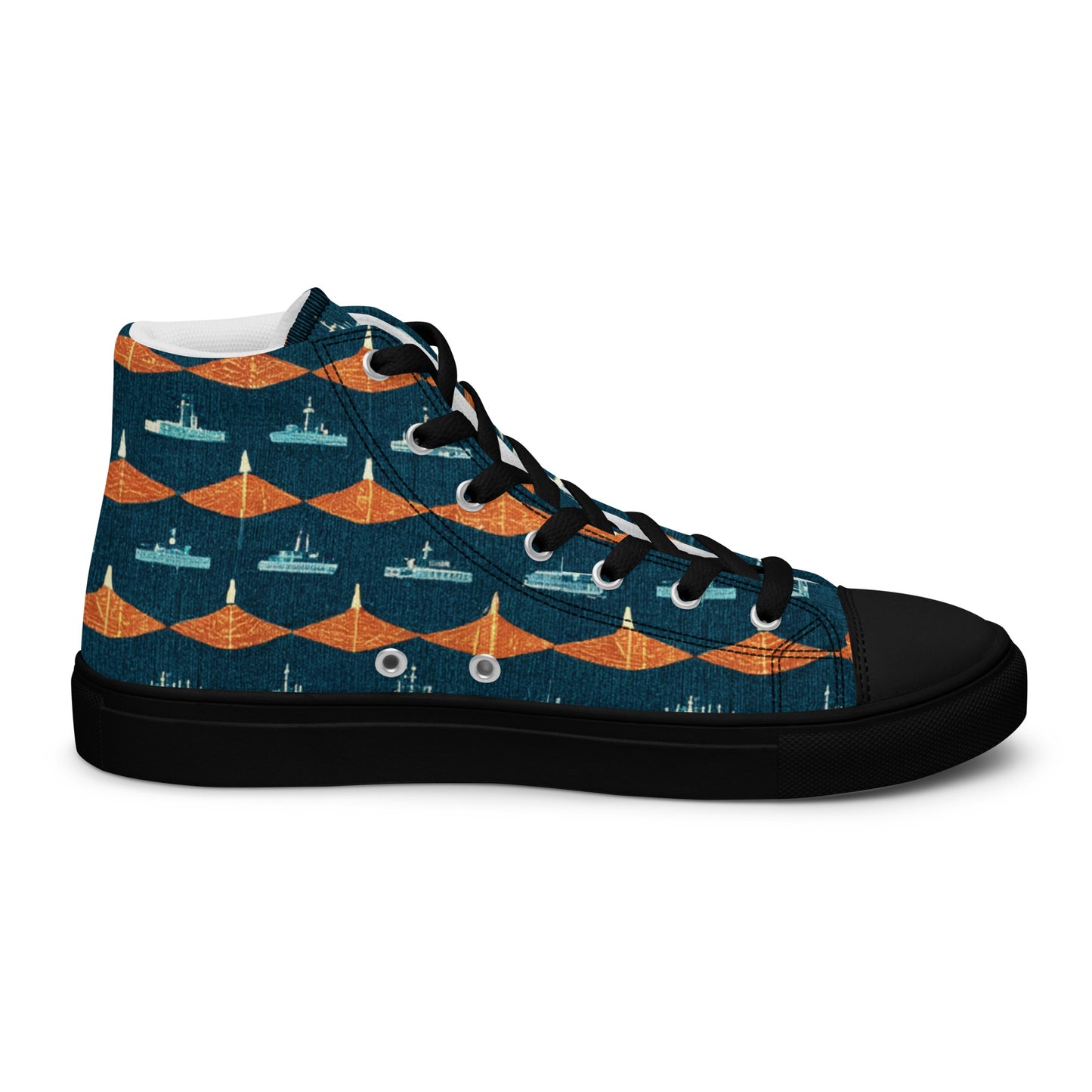 Mariners Melody Men’s high top canvas shoes