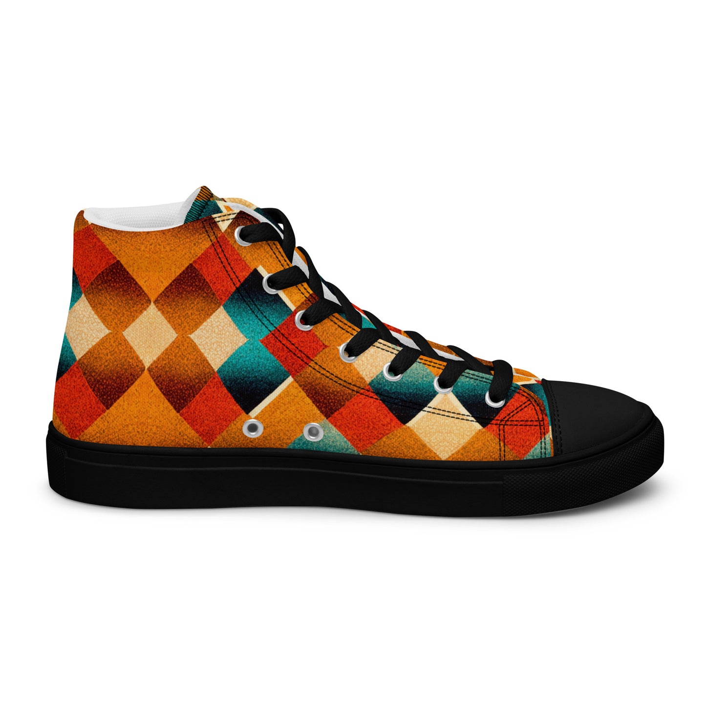 Elemental Weave Men’s high top canvas shoes