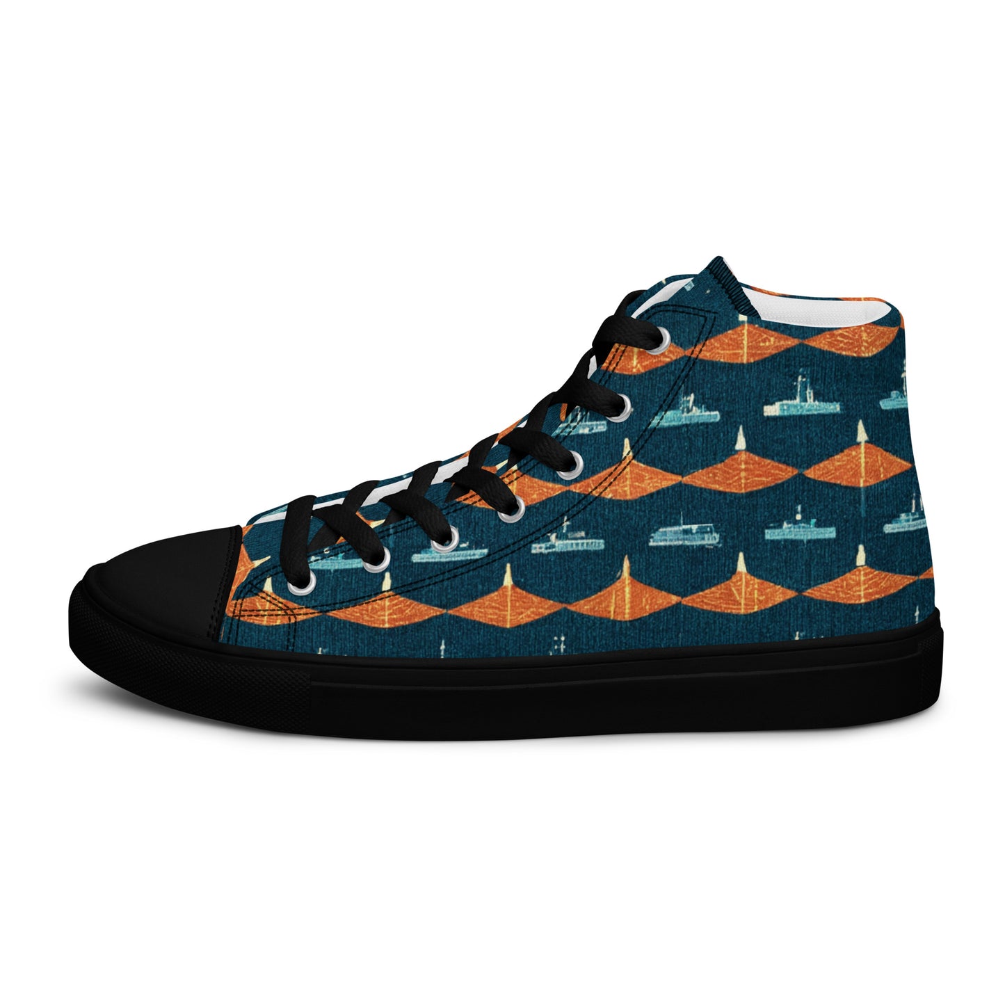 Mariners Melody Men’s high top canvas shoes