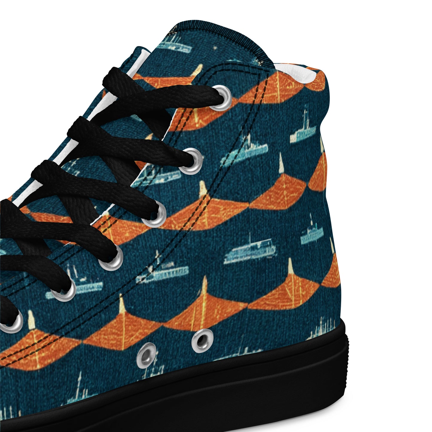 Mariners Melody Men’s high top canvas shoes