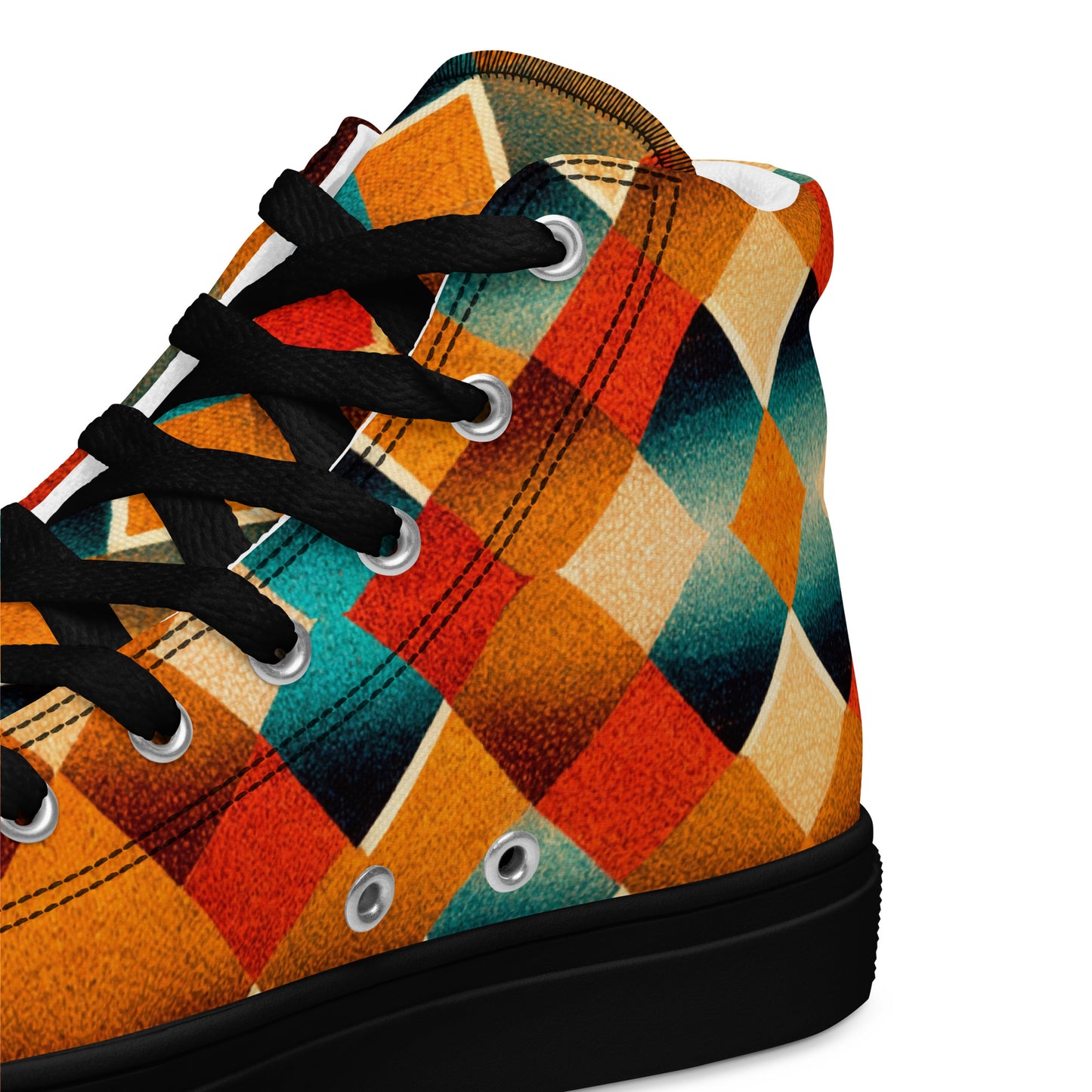 Elemental Weave Men’s high top canvas shoes