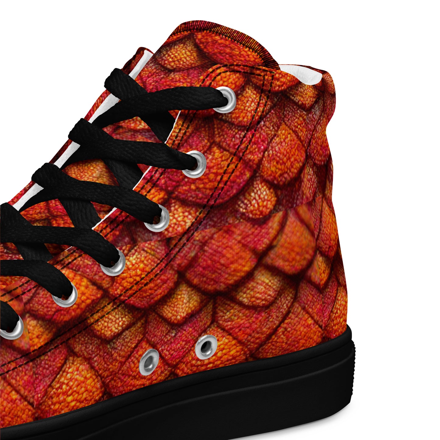 Kurtalor, the Infernal Sentinel of Joy and Peace Men’s high top canvas shoes